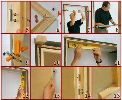 Установка межкомнатных дверей своими руками: правила монтажа, инструкция и полезные советы